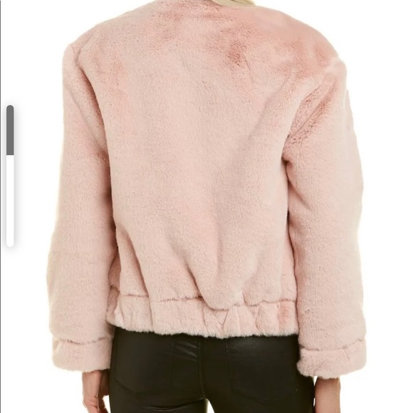 Walter Baker Jackets & Coats Walter Baker Pink Faux Fur Jacket - Picture 2 of 7